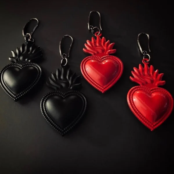 Orecchini Sacro Cuore