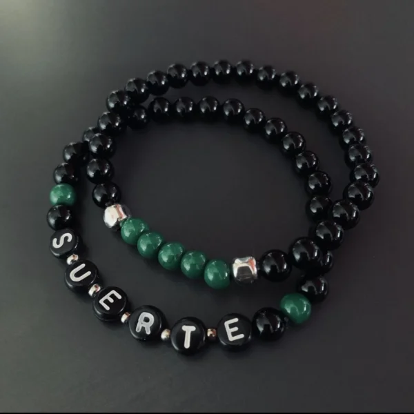 Bracciale Suerte onice e agata
