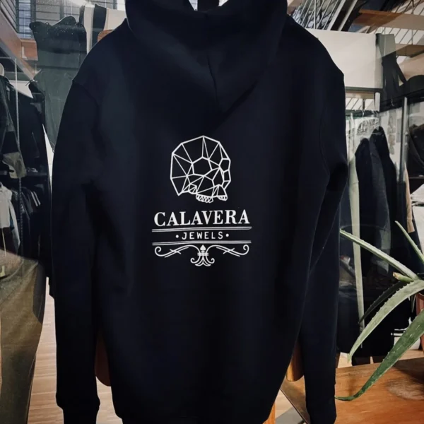 Felpa con cappuccio in cotone bio