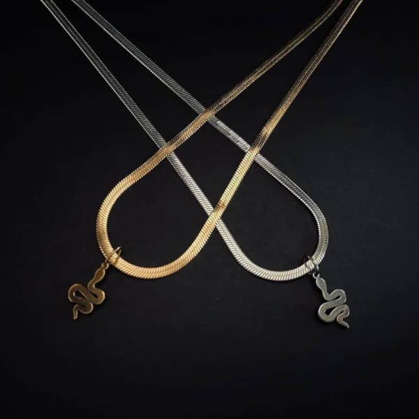 Collana Snake silver o gold