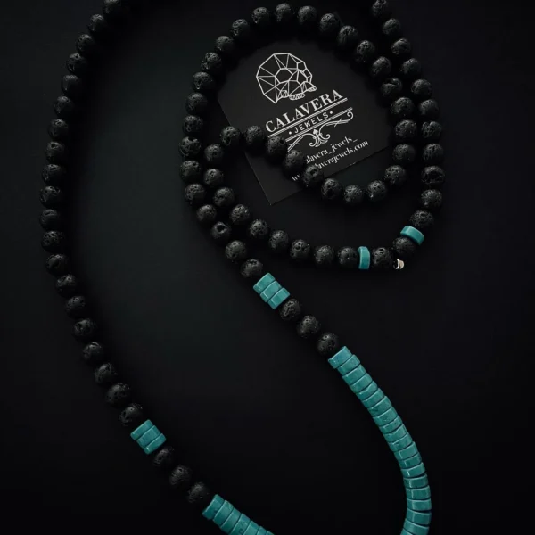 Collana uomo Black Turquoise