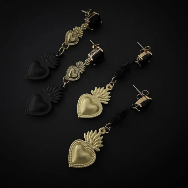 Orecchini sacro cuore