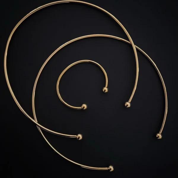 Collana piercing girocollo