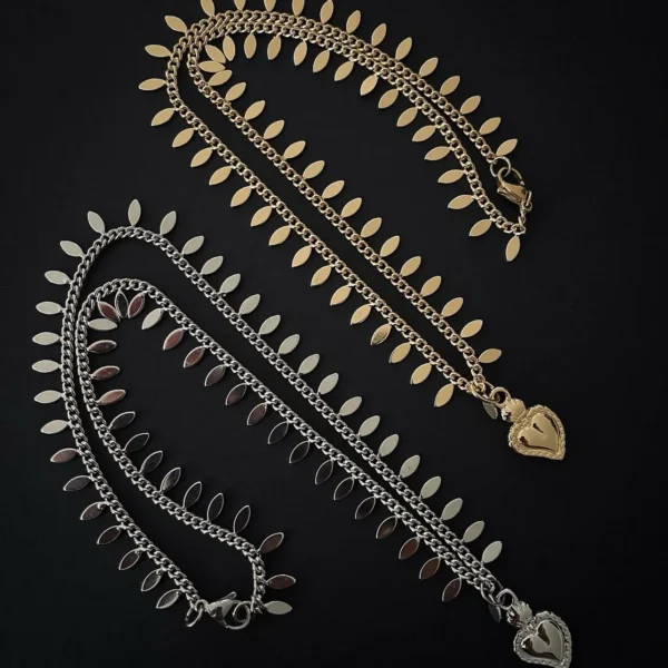 Collana Unique con Sacro Cuore
